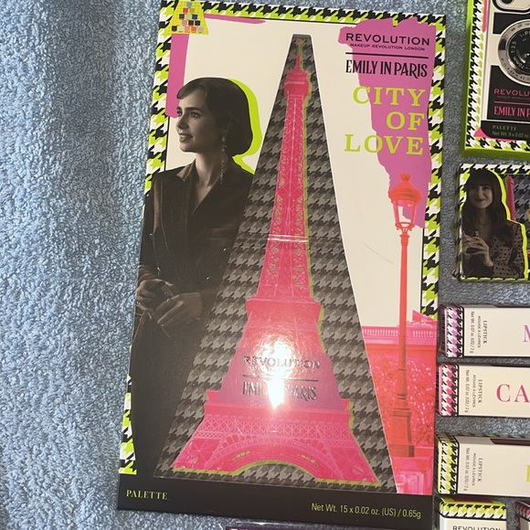 Emily in Paris city of love X Revolution makeup collection - Picture 2 of 6